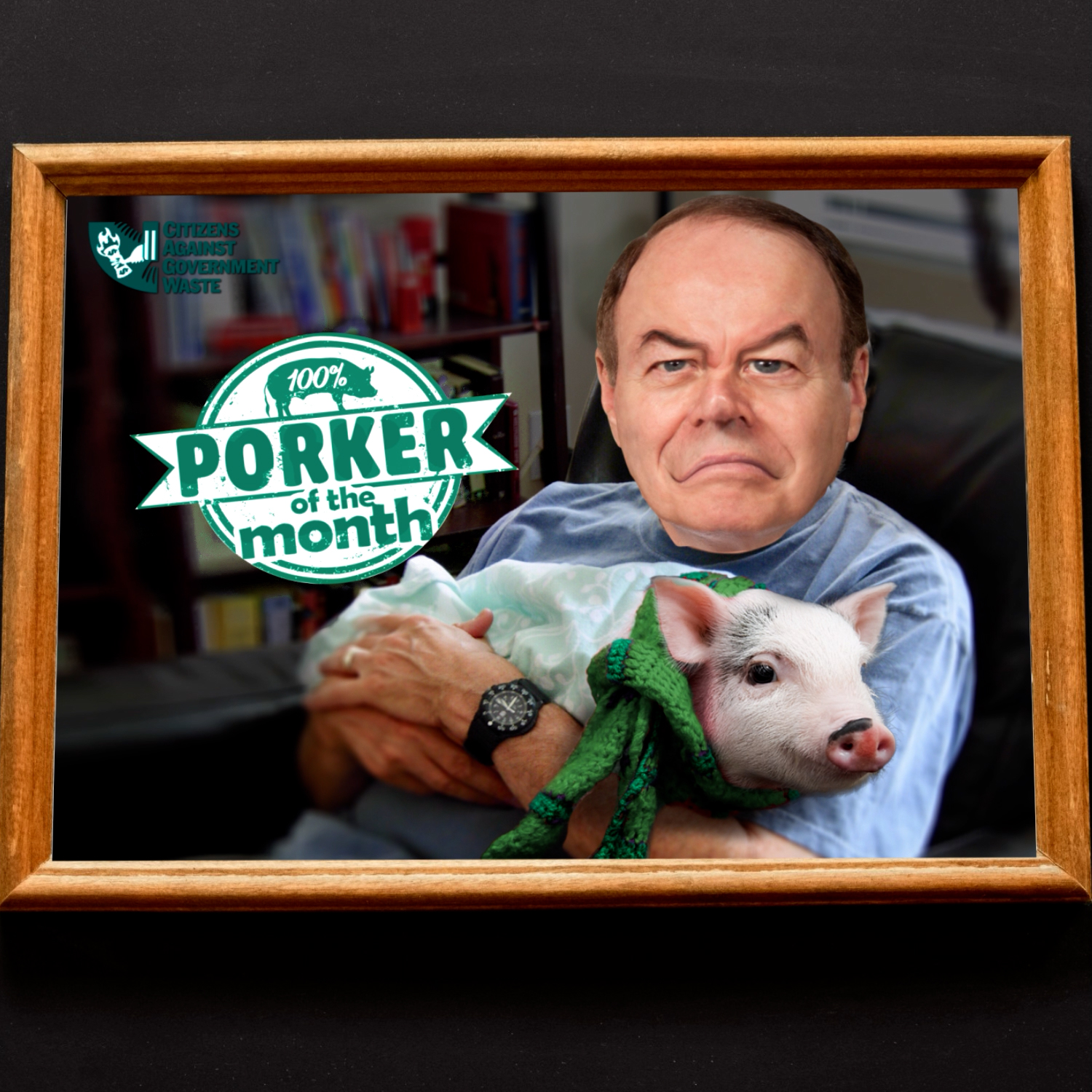 Citizens Against Government Waste Names Senator Richard Shelby  April 2022 Porker of the Month