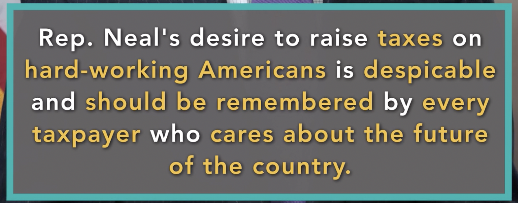 CAGW Names Rep. Richard Neal September 2022 Porker of the Month